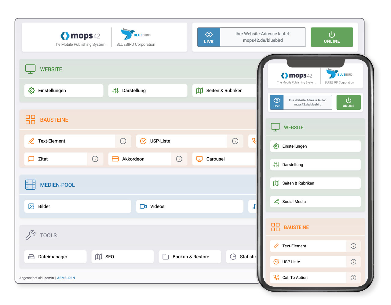 mops42 Dashboard